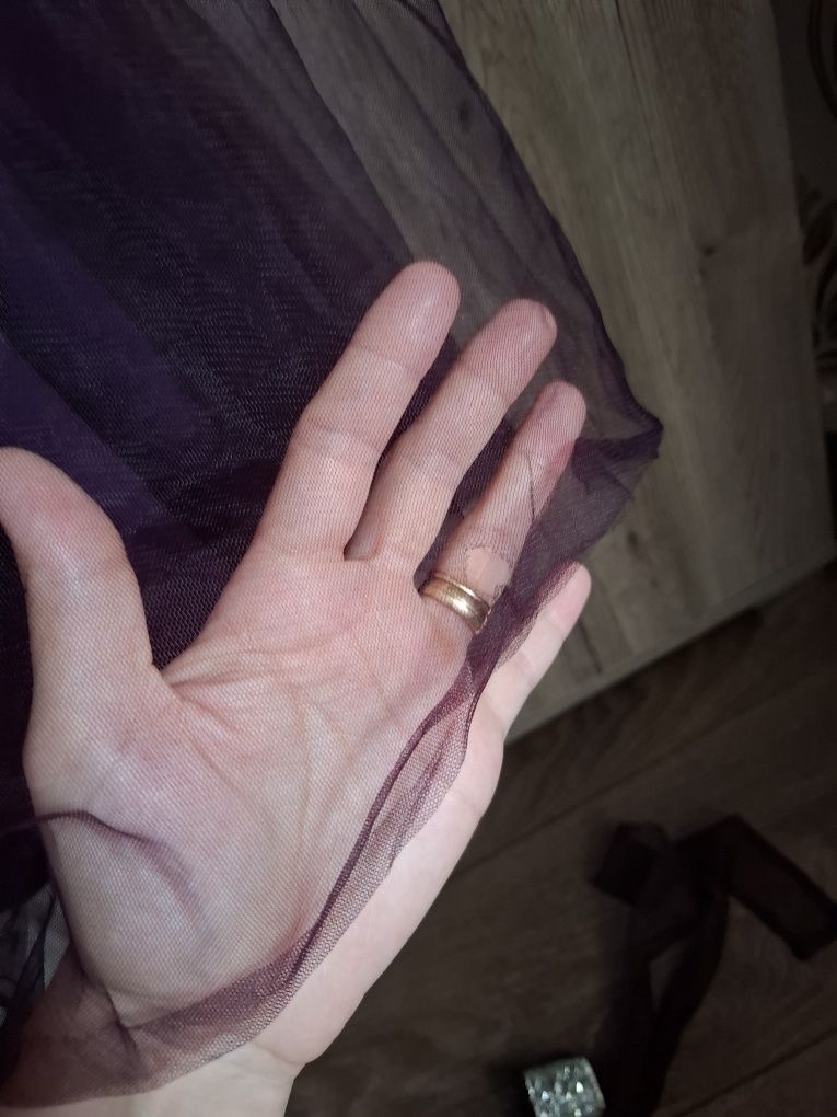Rochie lungă cu tull - mărimea M