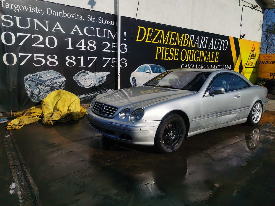 dezmembrez Mercedes CL500 W215/bara fata CL/ pompa ABC CL/faruri CL