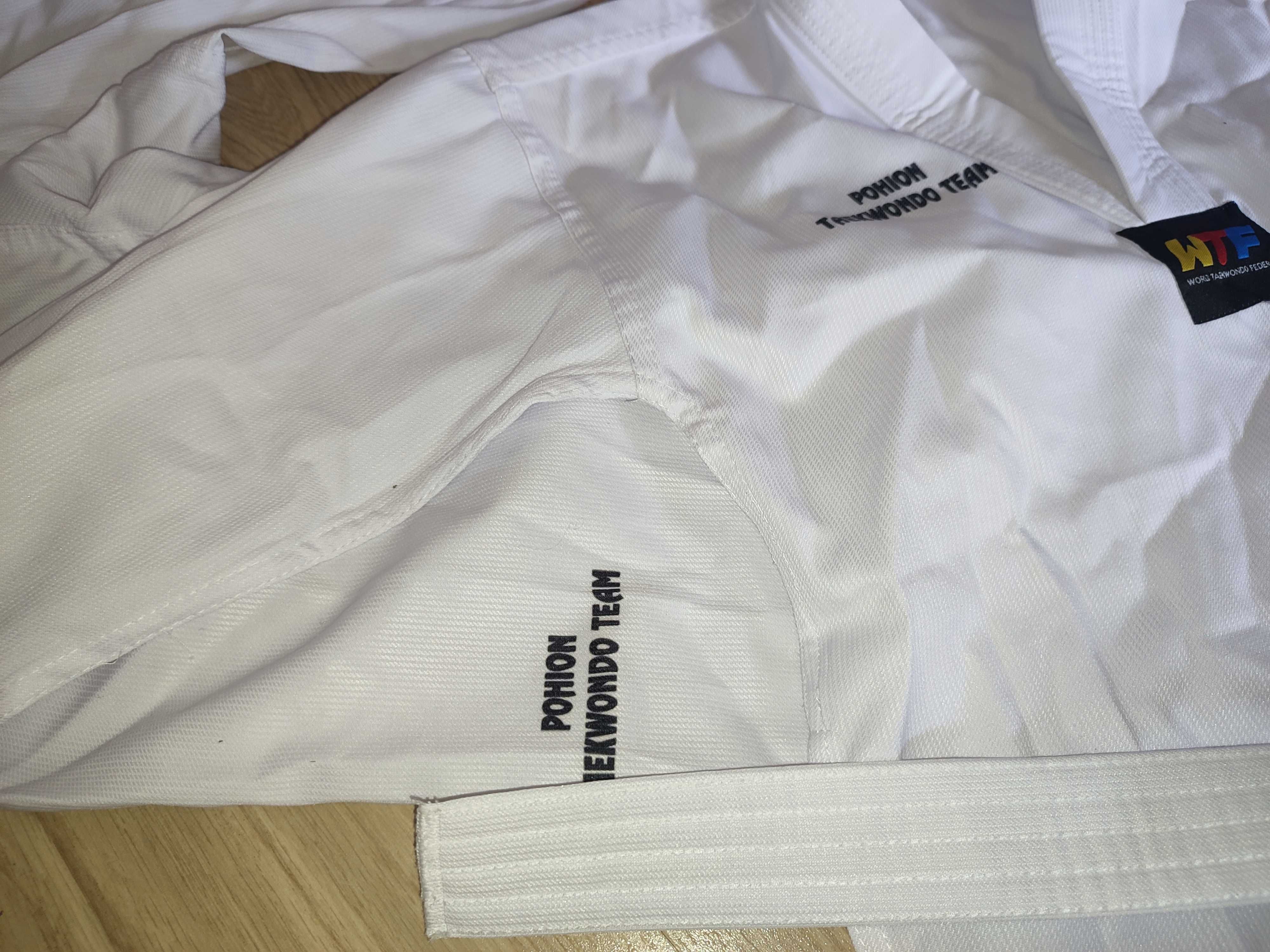 НОВО кимоно за таекуондо pohion taekwondo team + колан