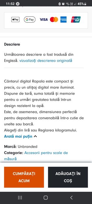 Cantar digital Rapala