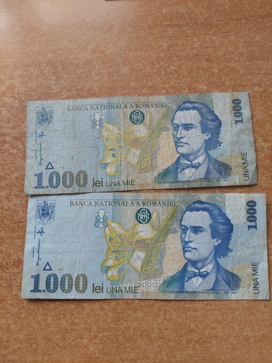 Vând bancnote vechi românești