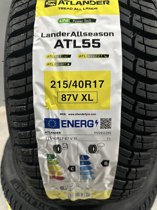 Нови всесезонни гуми ATLANDER 215/40R17 87V XL НОВ DOT БОРД 2154017