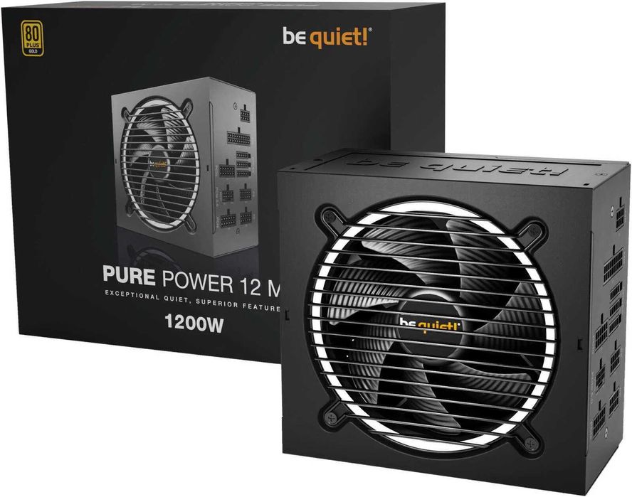 Блок питания 1200W Gold Be quiet! PURE POWER 12 M 3.0