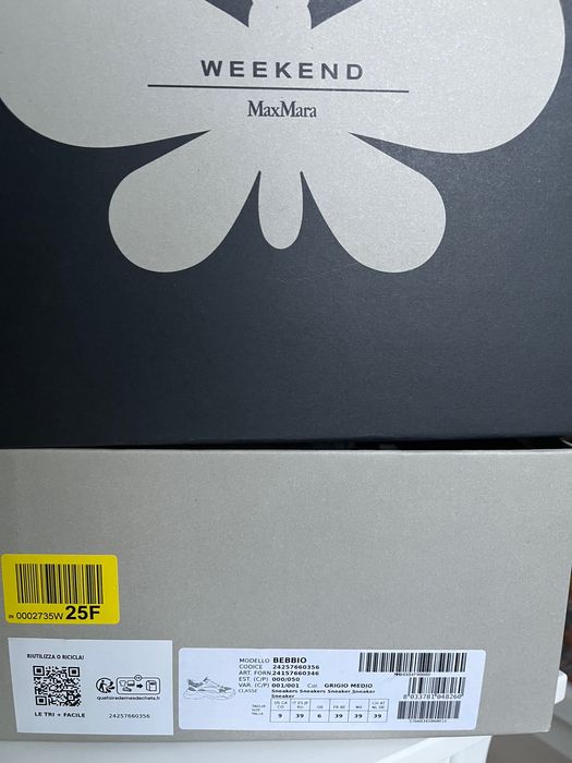 Vand SNEAKERS Weekend MaxMara BEBIO noi pentru femei