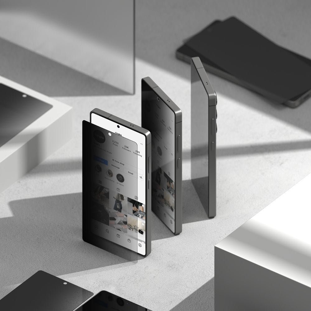 PRIVACY  протектор с апарат за монтаж RIngke 2-pack Galaxy S25/Ultra