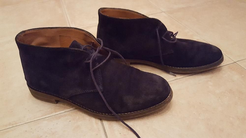 Massimo Dutti мъжки официални боти-обувки и Armani джапанки