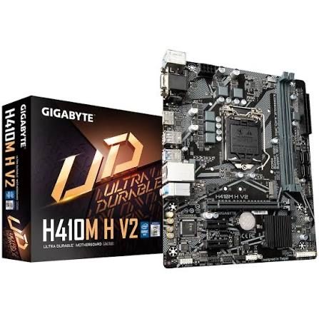 Материнская плата Gigabyte GA-H410M H V2 (REV.1.1), LGA1200