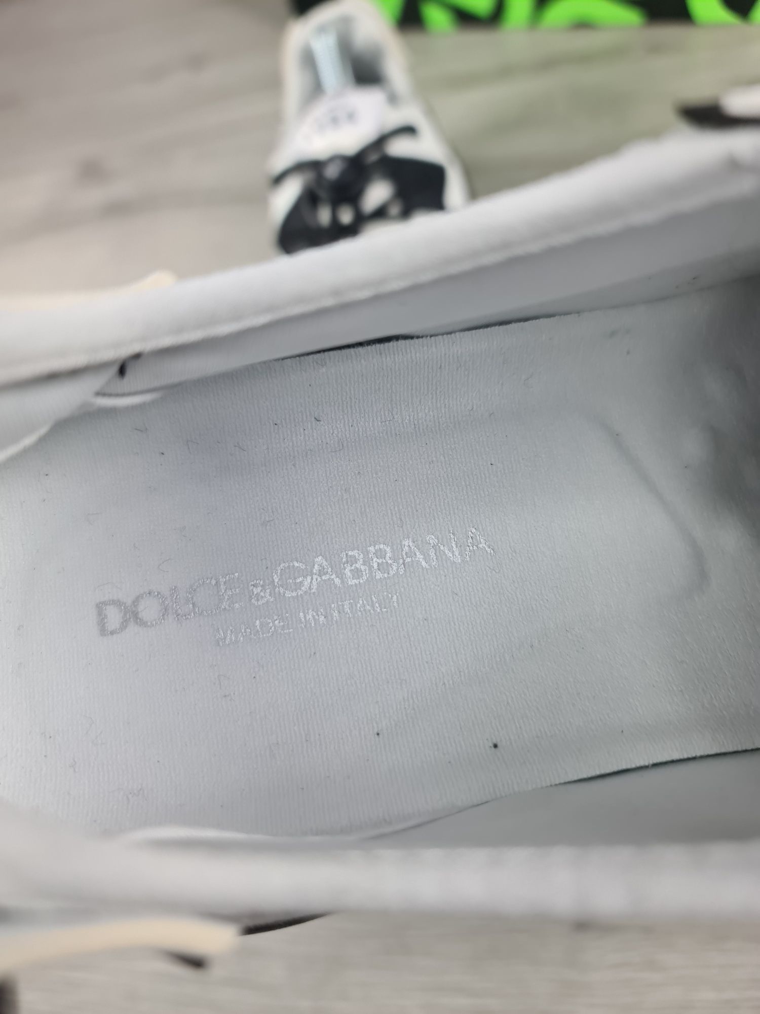 Sneakers-Dolce&Gabanna-43-Noi-Full-Box-Premium-Noi