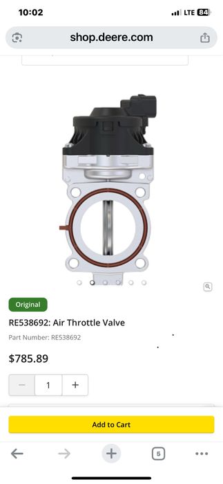 NOUA accelerata EGR Catepilar 4256R024 CAT 365-3006