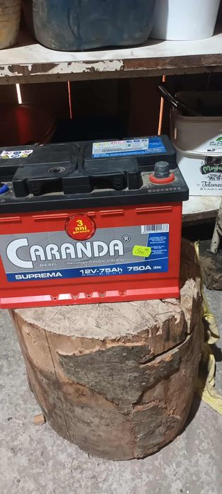 Baterie Caranda 12V 75Ah 750A