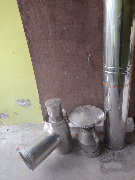 Cos de fum izolat cu vată.