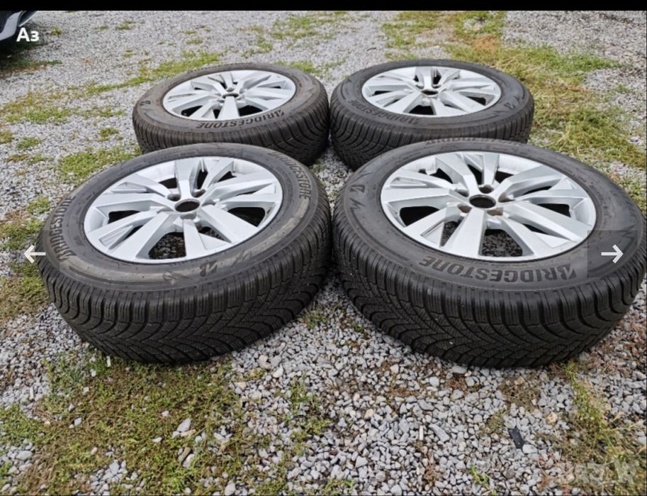 Оригинални лети джанти със зимни гуми за Пежо 3008/5008