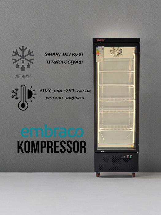 Витринный морозильник Aiwa / Vitrina morozilka Aiwa