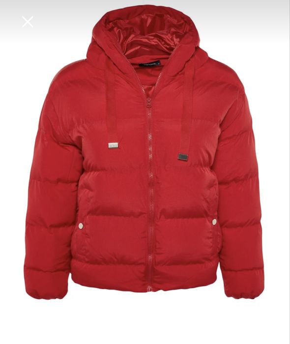 топло зимно червено яке