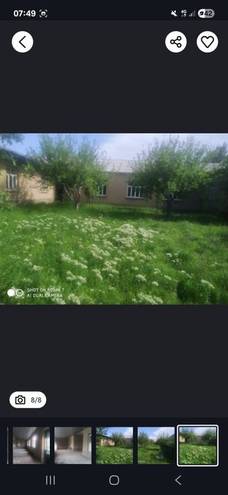 Uy sotiladi m39 yuliga 150 metr hamma narsaga yaqin maktab bogʻcha