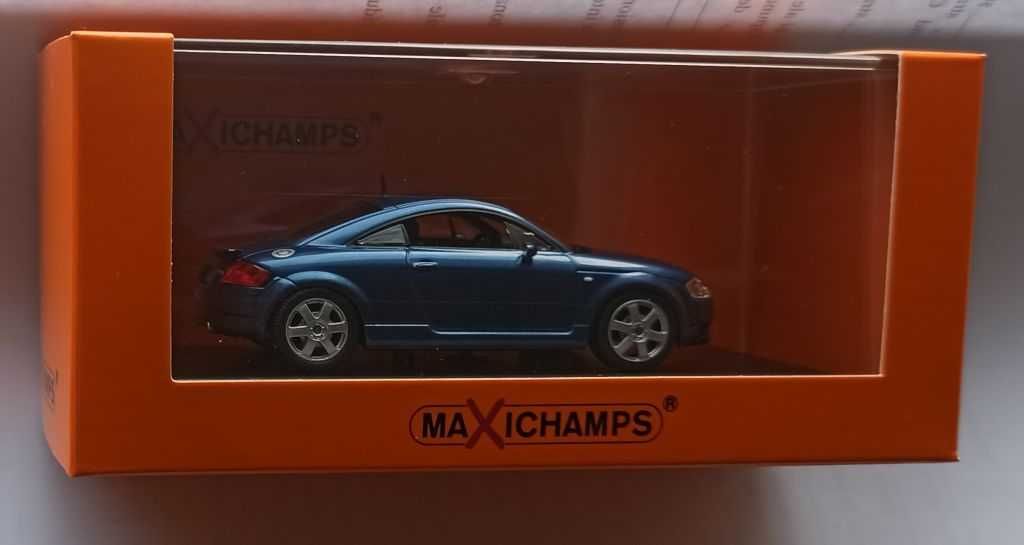 Macheta Audi TT Coupe 8N 1998 albastru - Minichamps 1/43