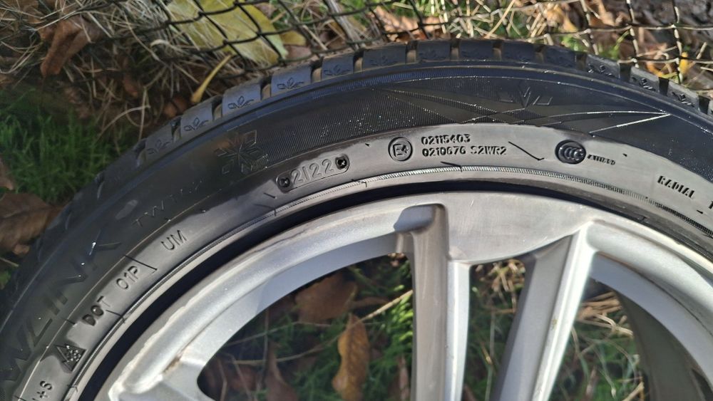 Продавам джанти 18ки 5х112 с добри зимни гуми