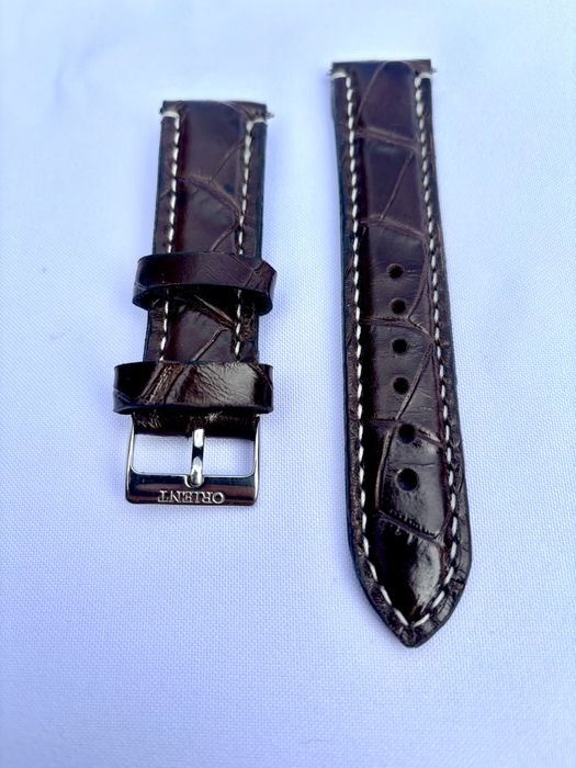 Curea Ceas din Piele Naturala Lucrata Manual