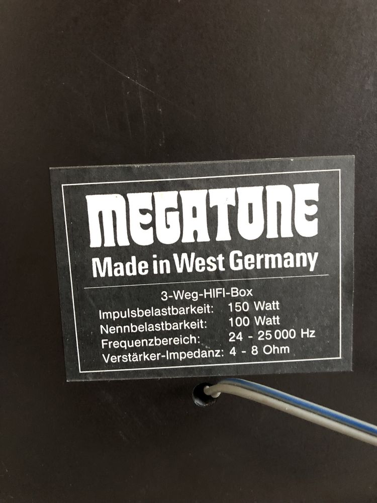 Boxe Megatone 100 W