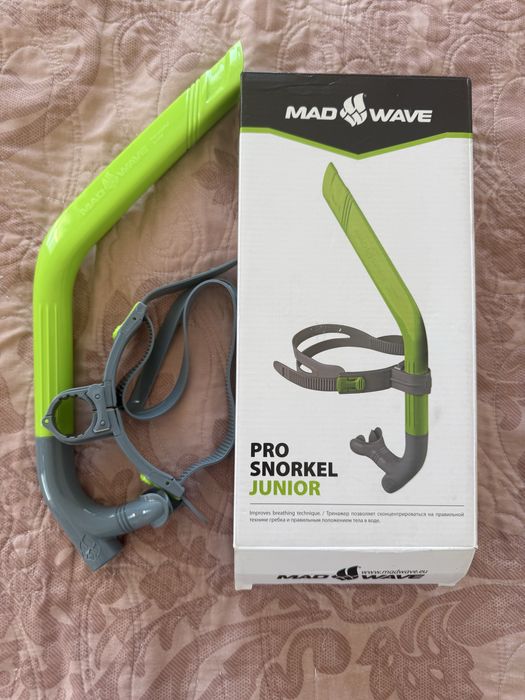 Трубка и лопатки для плавания