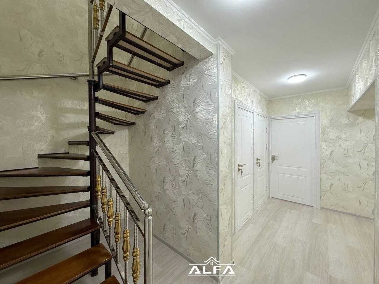 5 xonali qilingan 65m² 1-qavat +