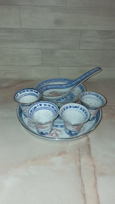 set de ceai-cafea din portelan