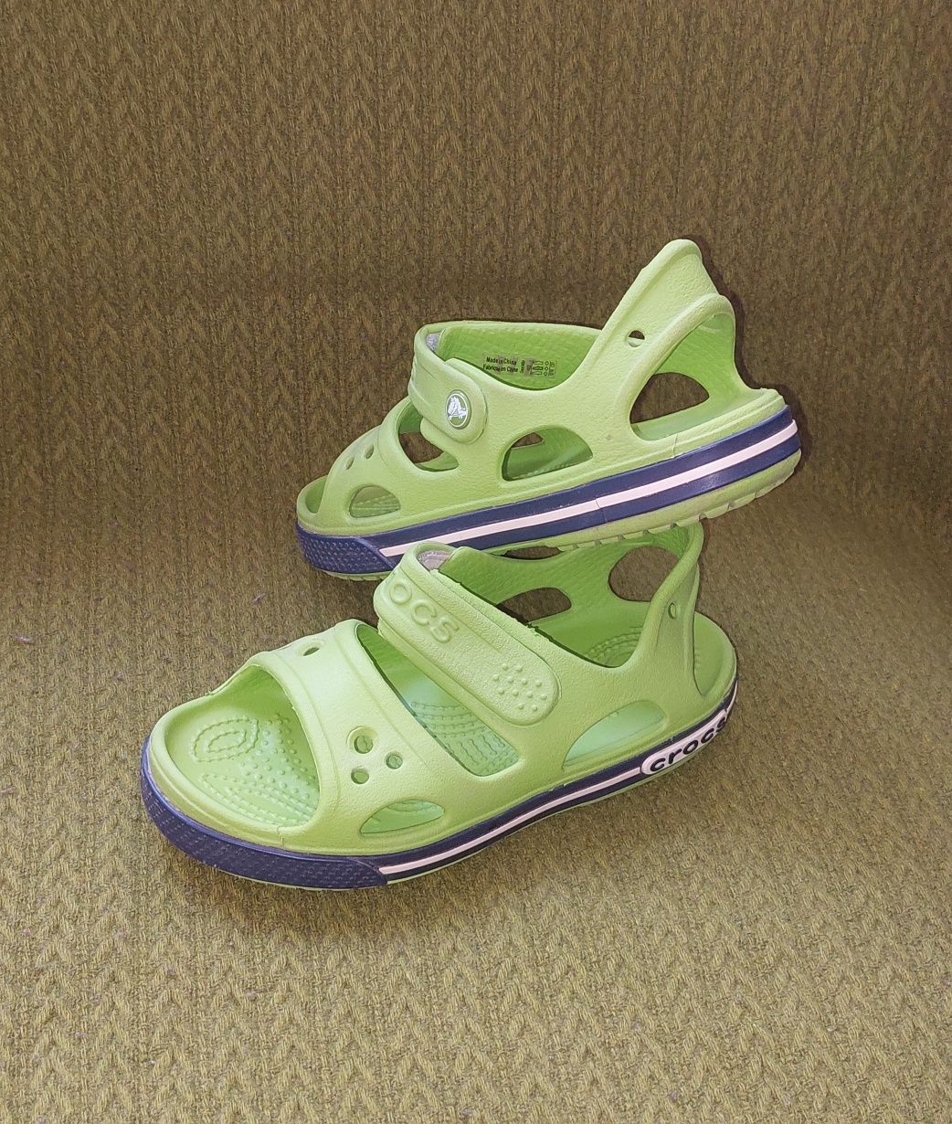 Crocs. Модель сандалии. Разм. 12. Длина по "стельке" 18,5 см.