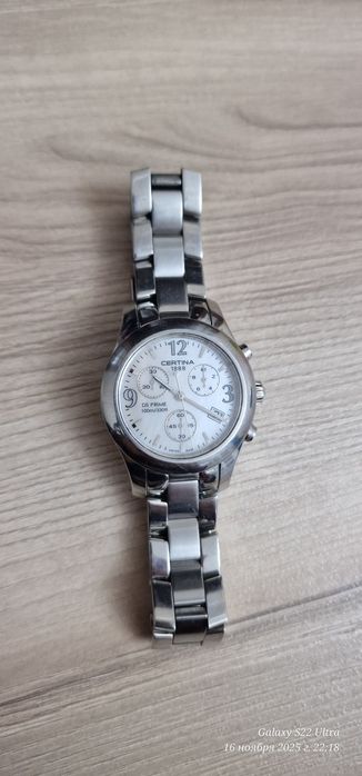 Срочно продам часы оригинал Certina 1888