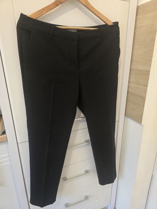 Pantalon negru/ bleumarin 38 40 mar m orsay zara