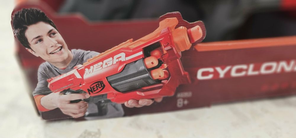 NERF Мега бластер/ Циклон