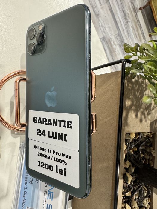 iPhone 11 Pro Max 256Gb / 100% - Din magazin,cu garantie! RATE TBI !