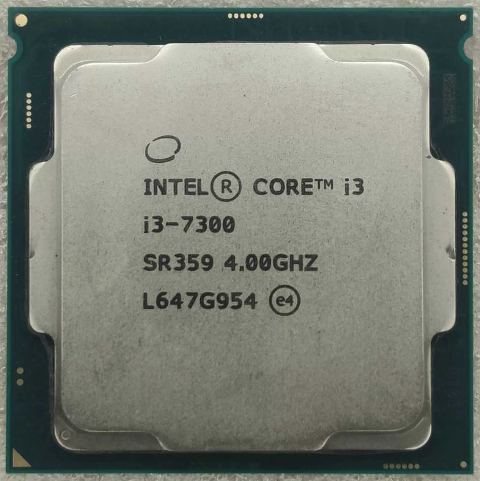 Procesor Intel Core i3-7300  4.00GHz,  LGA1151, 4MB Socket 1151.