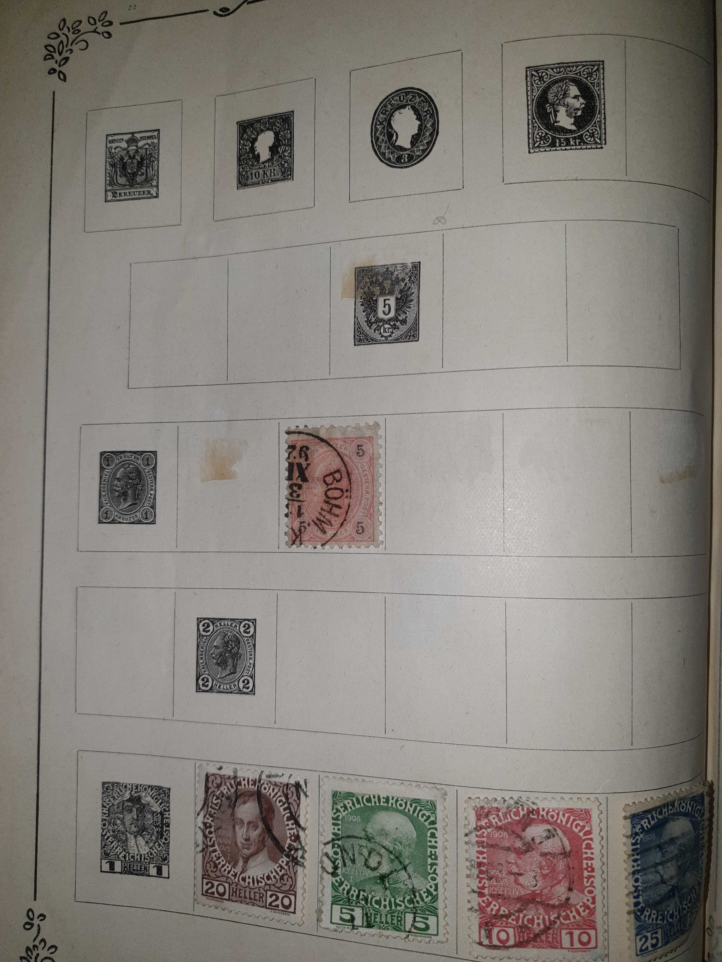 Album filatelic timbre poste toata lumea