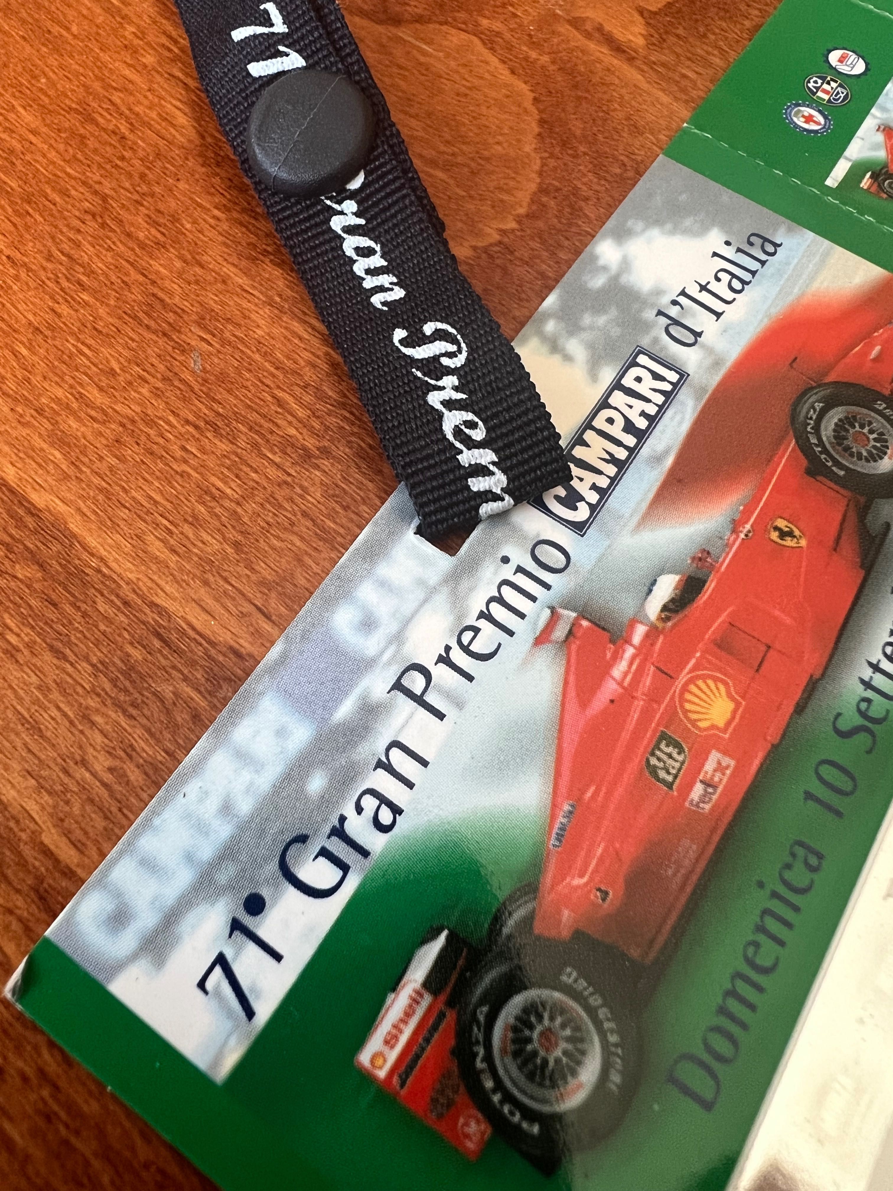 Билет от Формула 1 от 2000 г