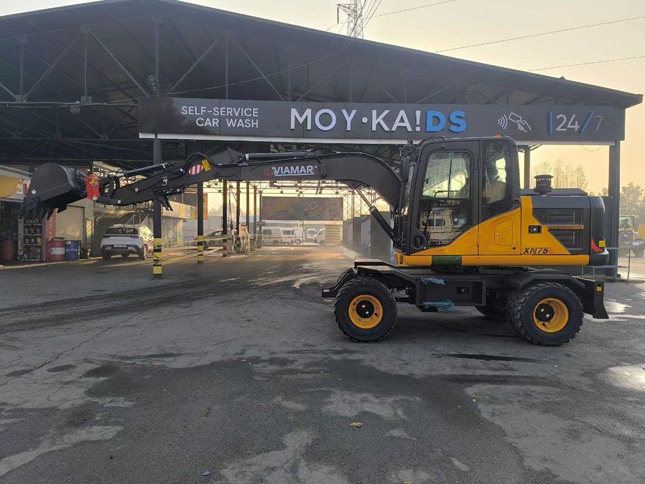 Колесный экскаватор VIAMAR XN-75L  (двигатель Yanmar)