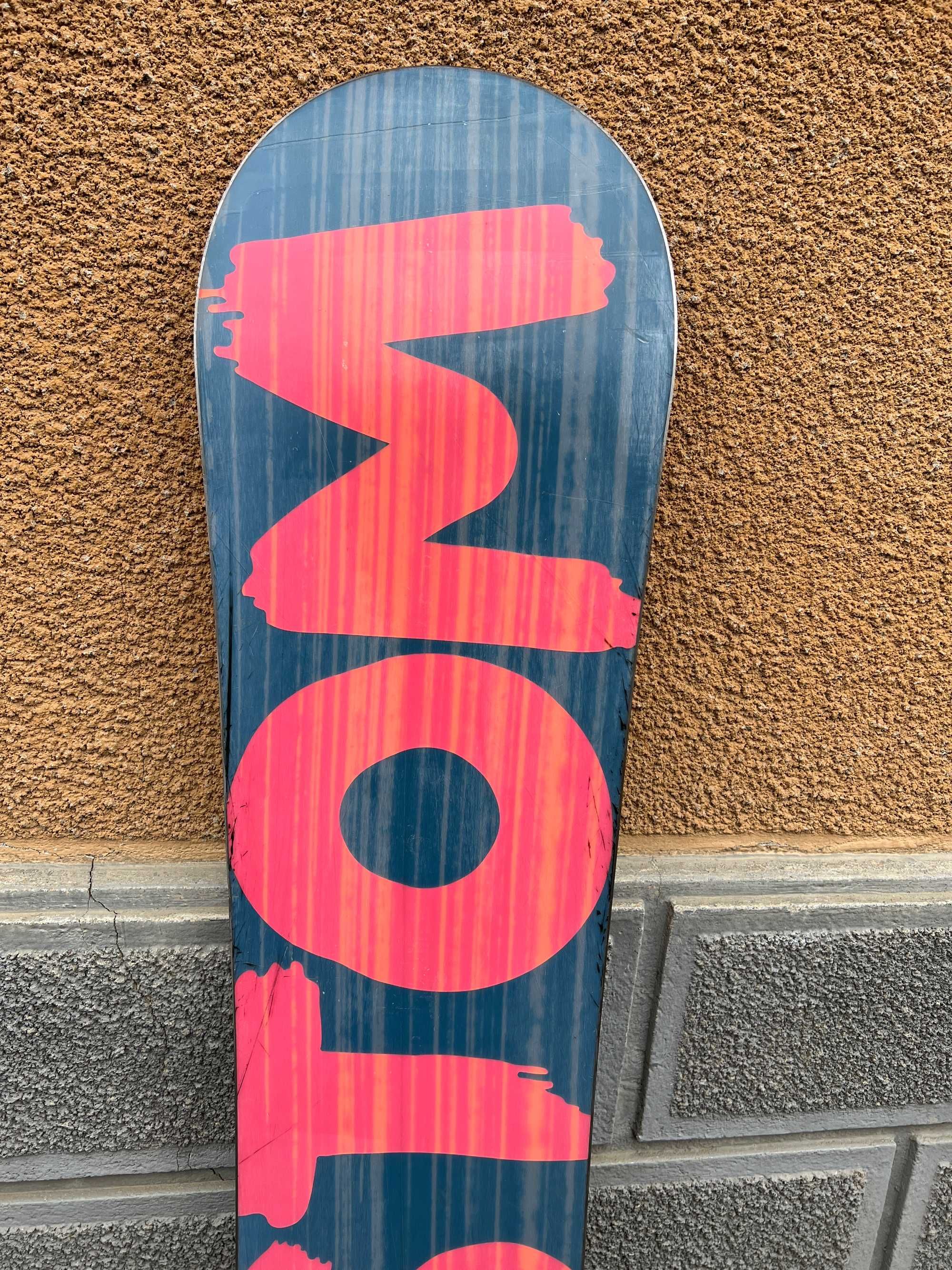 placa snowboard burton custom wide L158