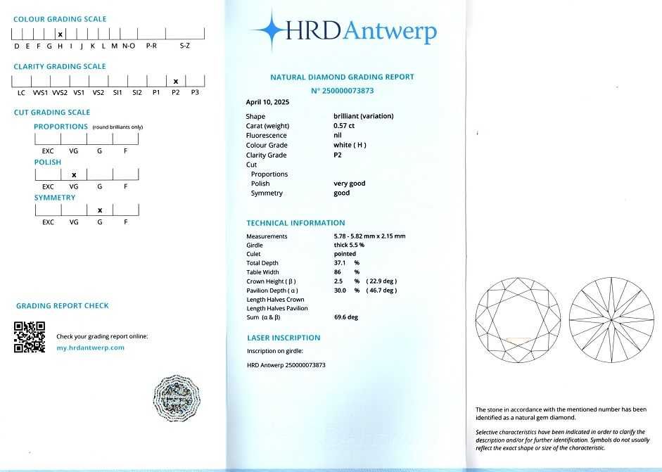 Diamante rose cut 0,22-0,57 ct. cod 10556,10560,10561,10562,10563