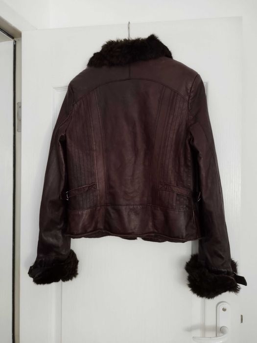 Якета естествена кожа S / M размер три вида