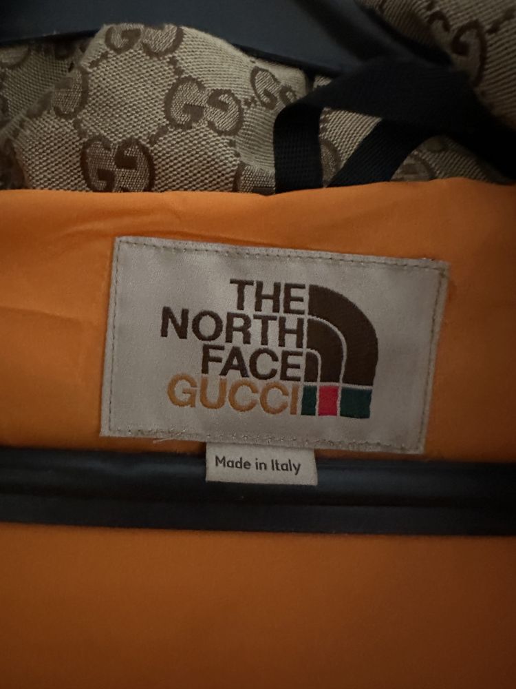 North face Gucci зимно яке