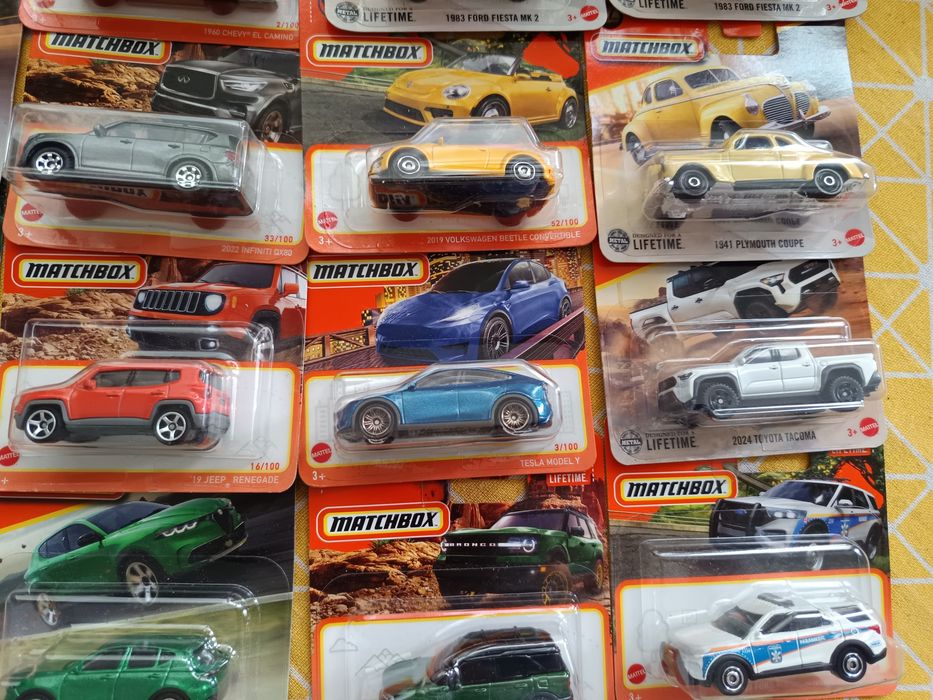 Метални колички Matchbox