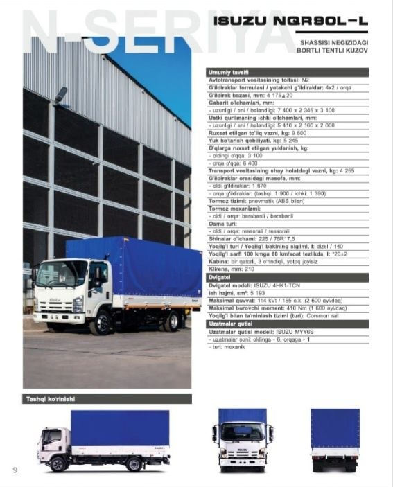 "O'zavtosanoat-leasing" МЧЖ лизинг компаниясидан авто лизинг