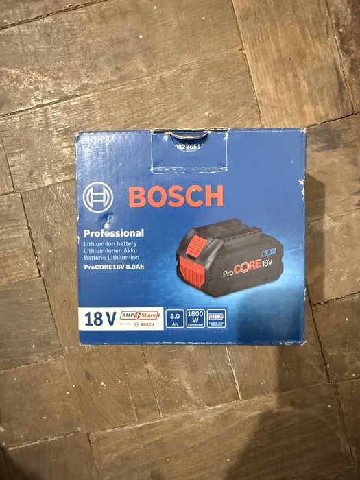 BOSCH 8.0Ah 1800w
