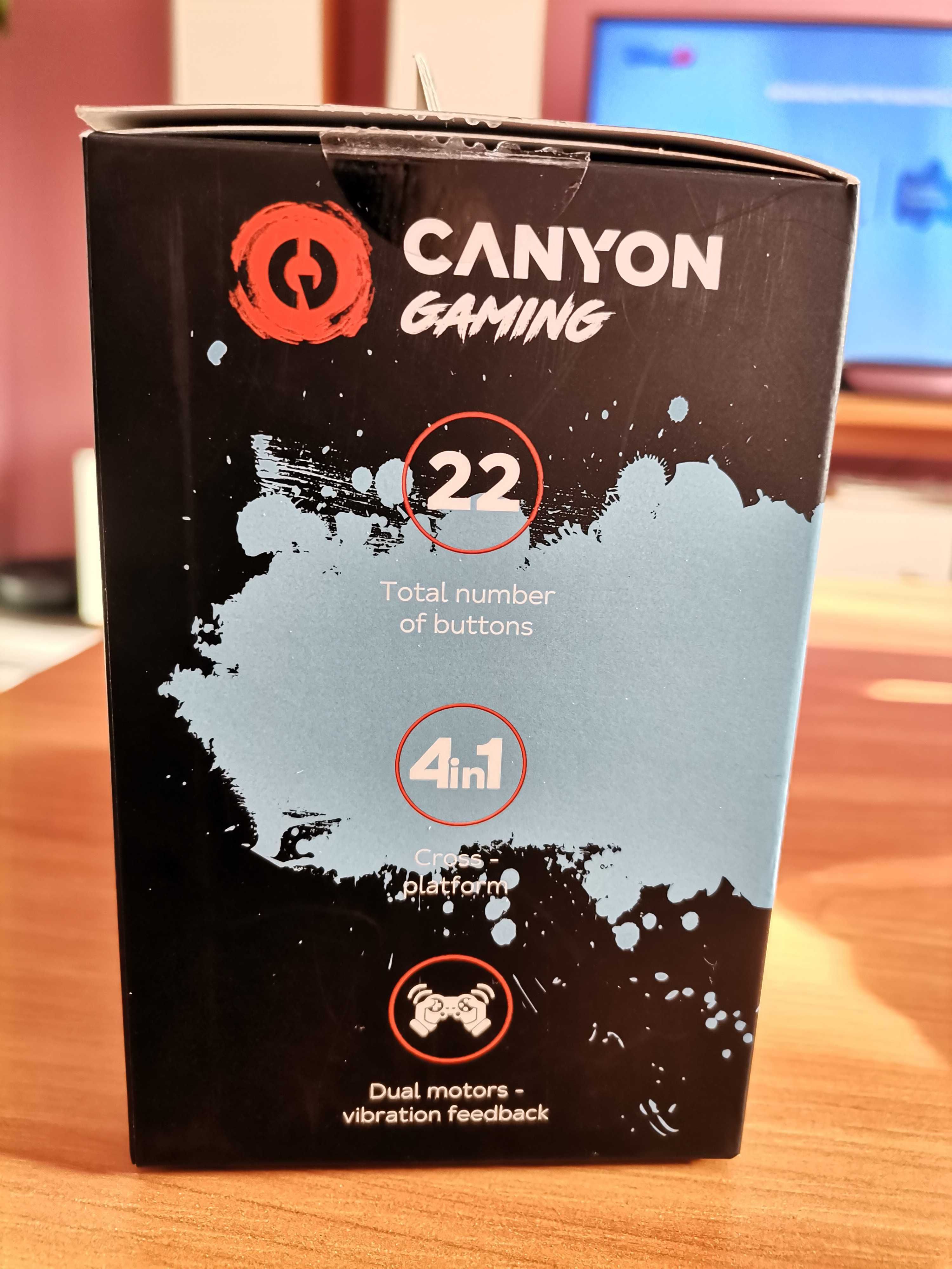 Жичен геймпад 4в1 Canyon