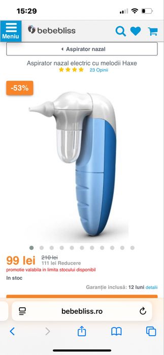 Aspirator nazal haxe