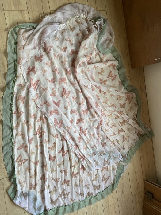Шторы, с бабочками