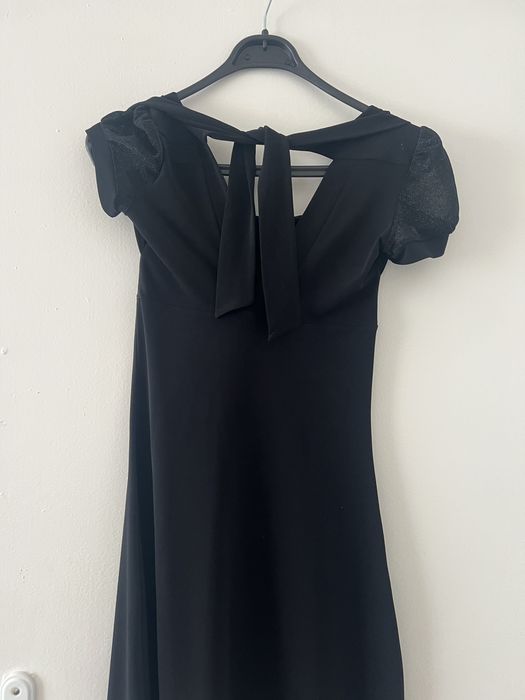 Черна къса рокля