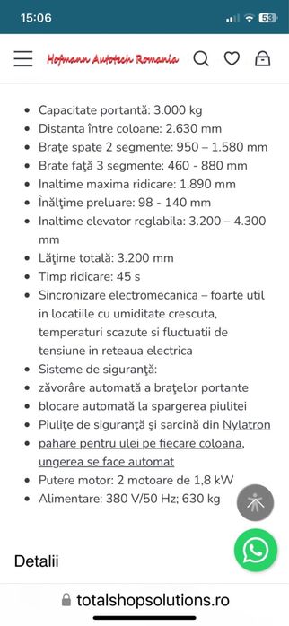 Elevator HOFMAN 3 tone