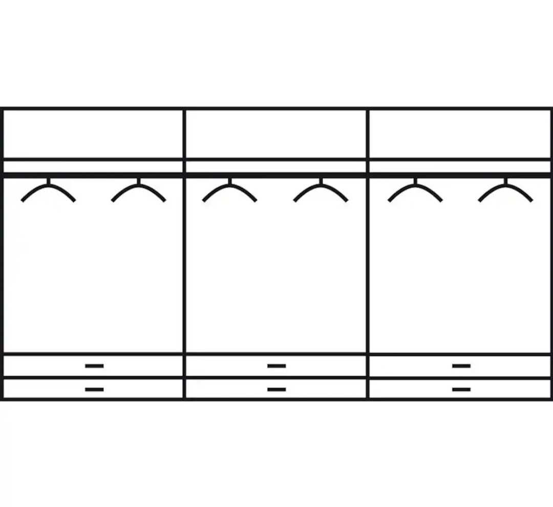Гардероби с широчина 226см.
