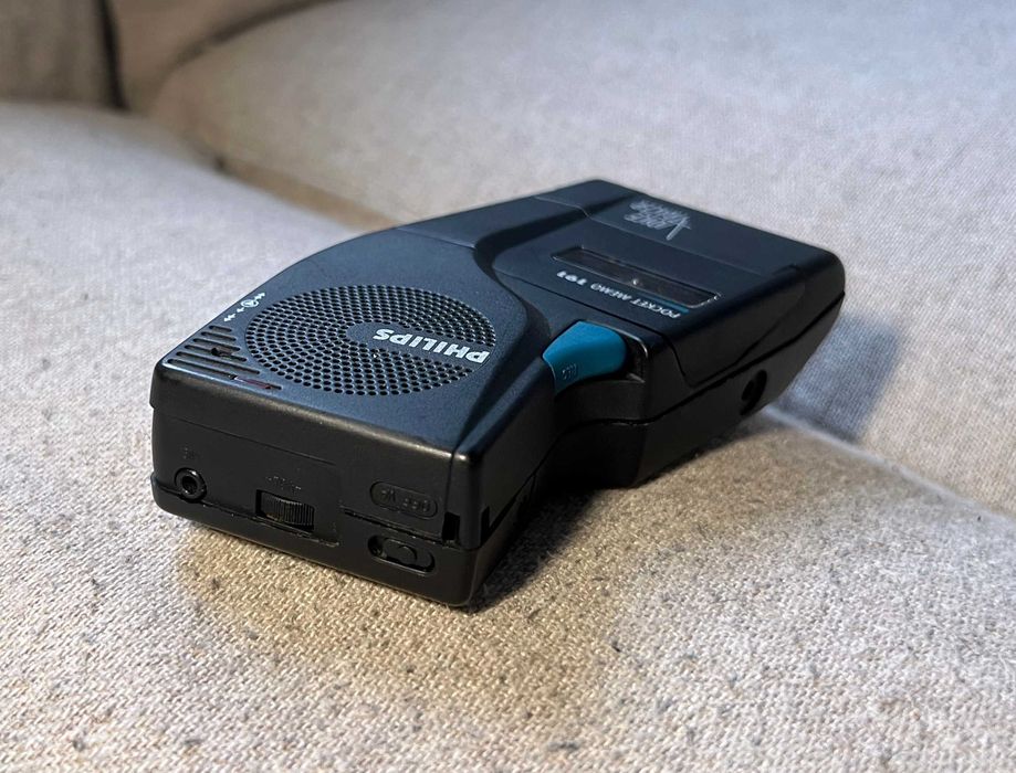 Reportofon Philips Pocket Memo 191 Voice Tracer capac baterie lipsa