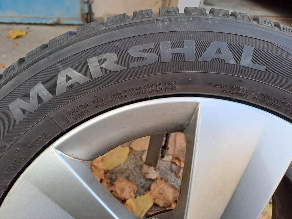 Зимни гуми с алуминиеви джанти за Шкода 185х60х15 комплект